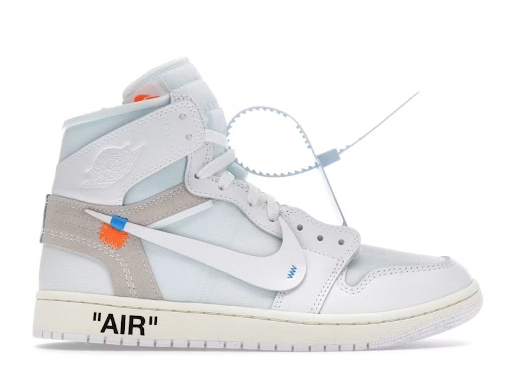 Jordan 1 Retro High Virgil Abloh Archive Alaska AQ0818-100